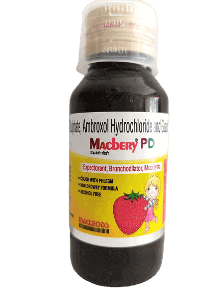 Macbery PD Expectorant Strawberry